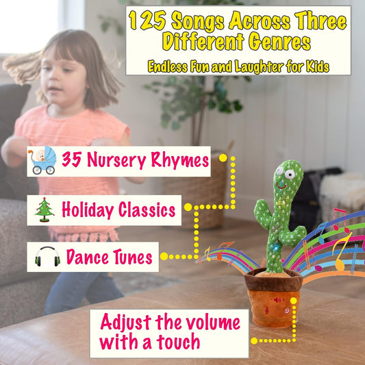 LED Musical Dancing & Mimicry Cactus Toy