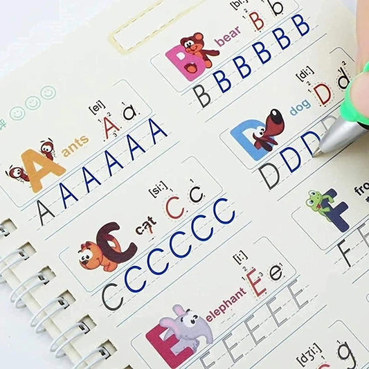 Sank Magic Practice Book (4 BOOKS,1 PEN,1 GRIP,10 REFILL) PACK OF 1